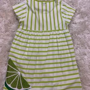 Lands’end lime girls dress-NEW